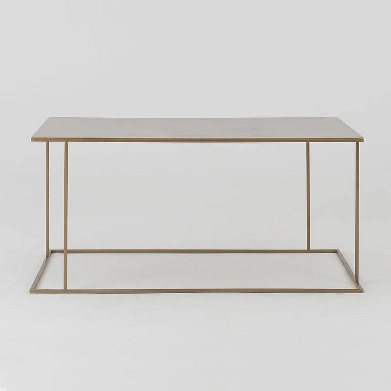 Tavolino WALT METAL 100x60, oro