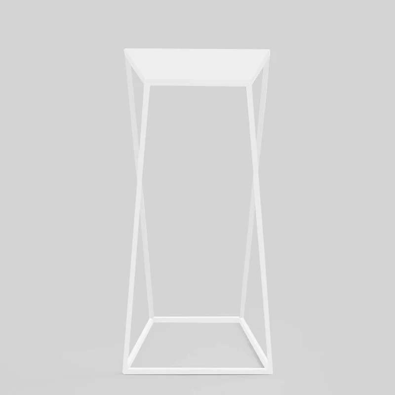 Tavolino ZAK METAL 30 bianco