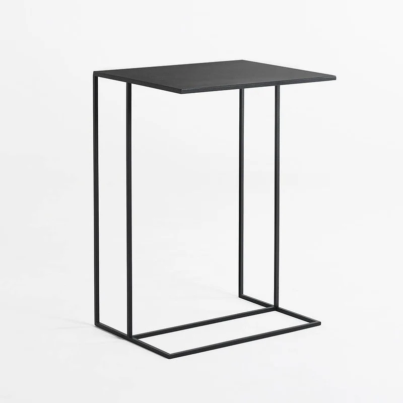 Tavolino laterale SIDER METAL nero