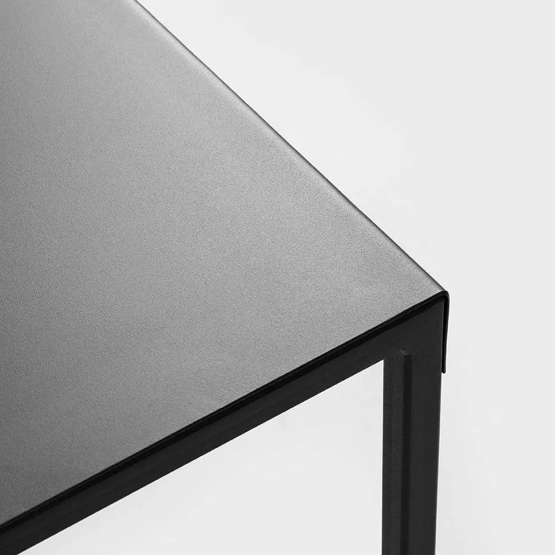 Tavolino OBROOS METAL 80, nero