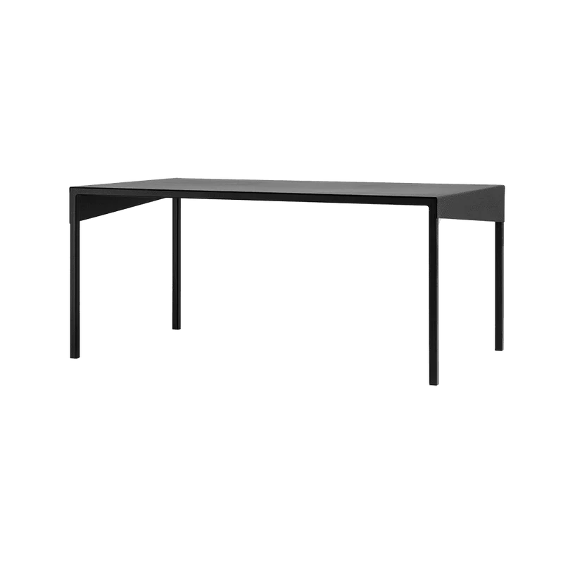 Tavolino OBROOS METAL 100x60, nero