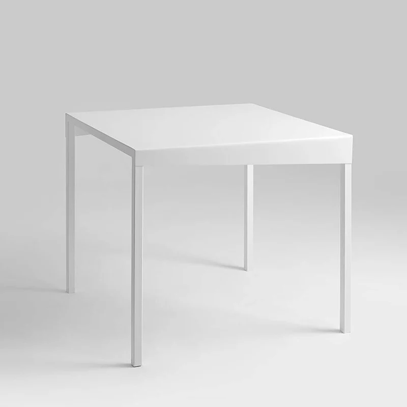 Tavolino OBROOS METAL 50, bianco