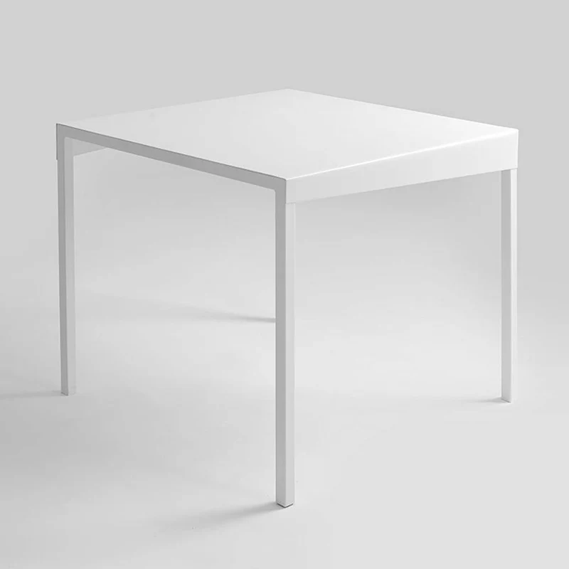 Tavolino OBROOS METAL 50, bianco