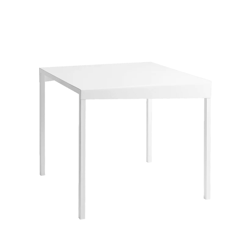 Tavolino OBROOS METAL 80, bianco