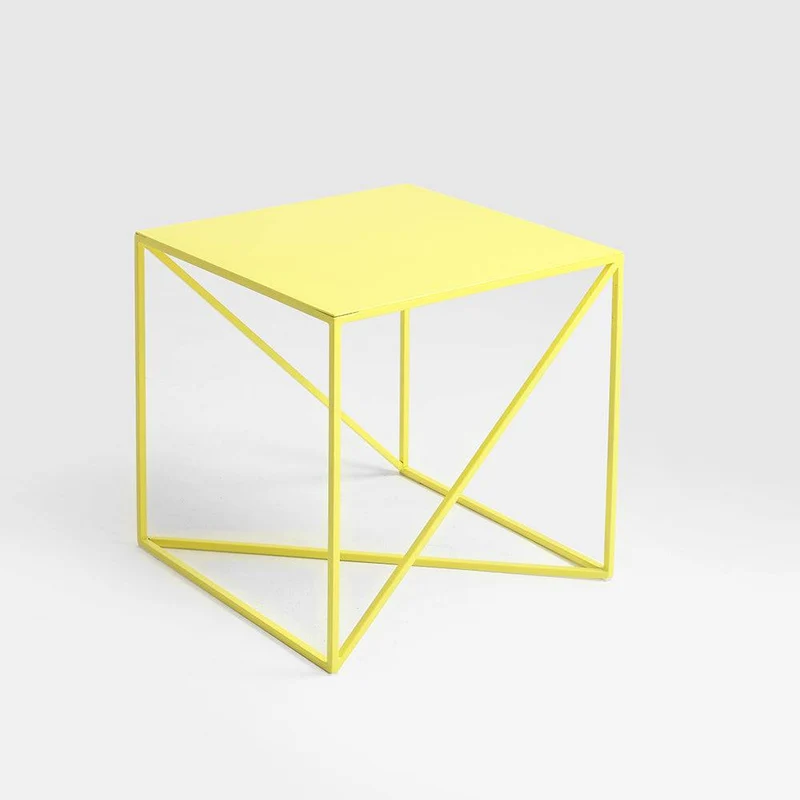 Tavolino Memo 50x50 Giallo