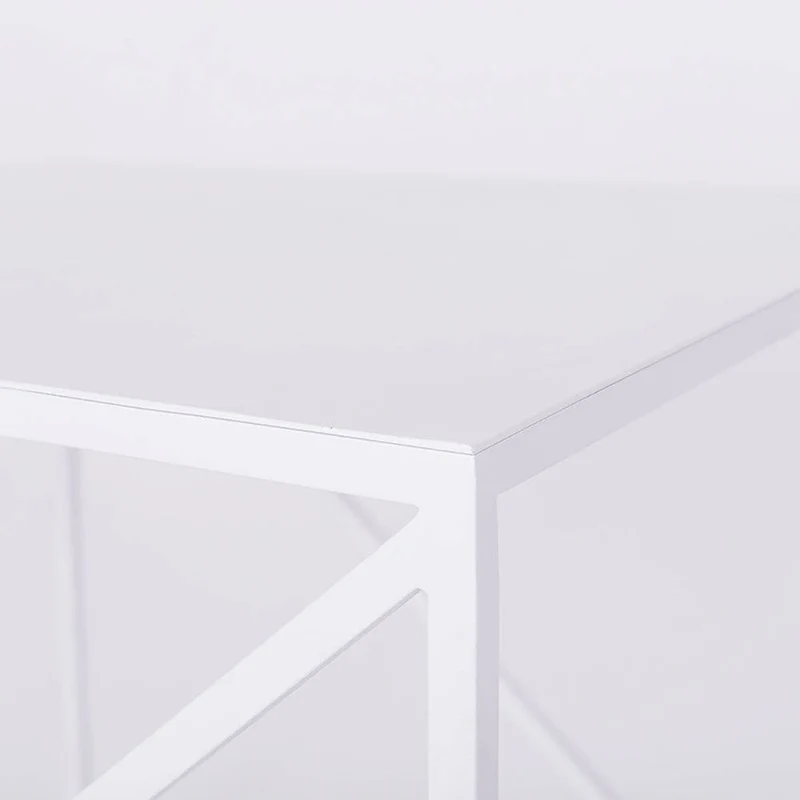 Tavolino laterale MEMO 50x50, Bianco