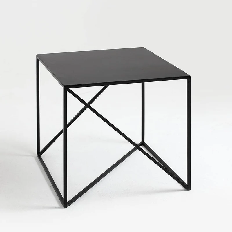 Tavolino laterale MEMO 50x50, Nero