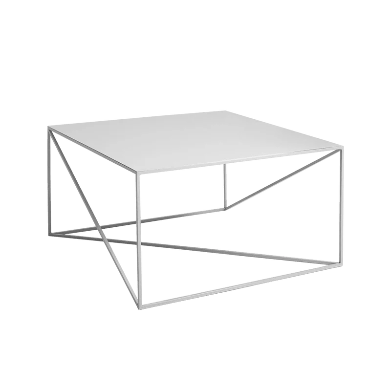Tavolino MEMO METAL 80x80 grigio