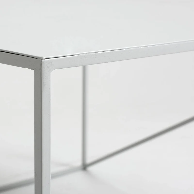 Tavolino MEMO METAL 80x80 grigio