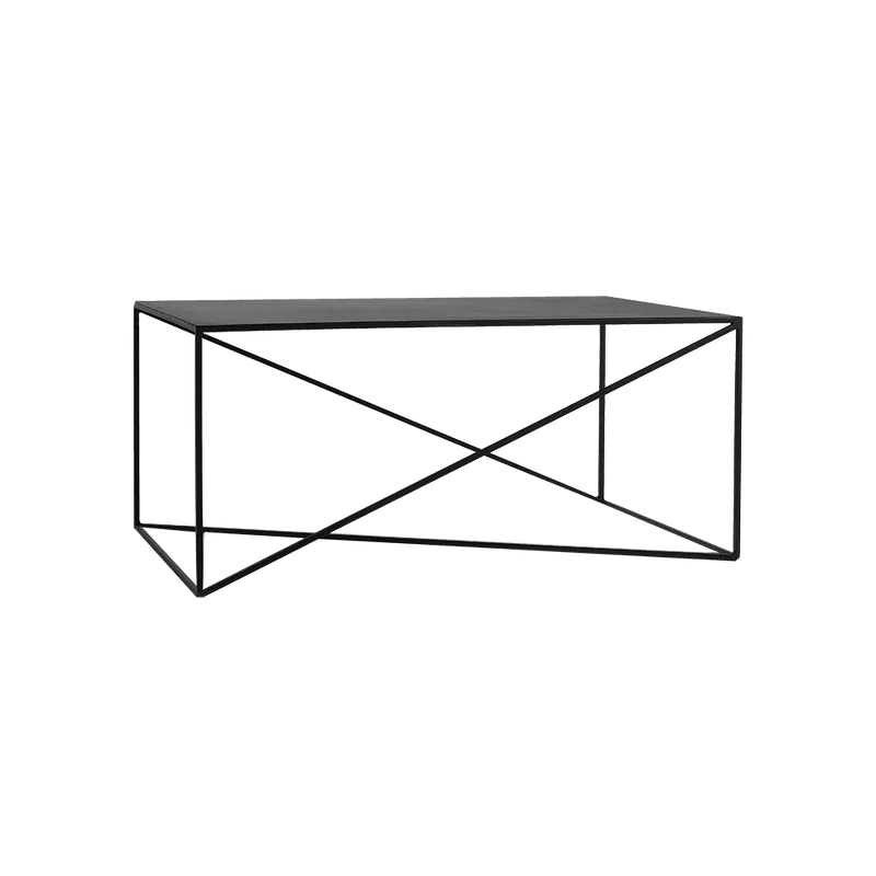 Tavolino MEMO METAL 100x60 Nero