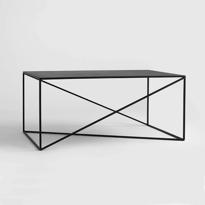 Tavolino MEMO METAL 100x60 Nero