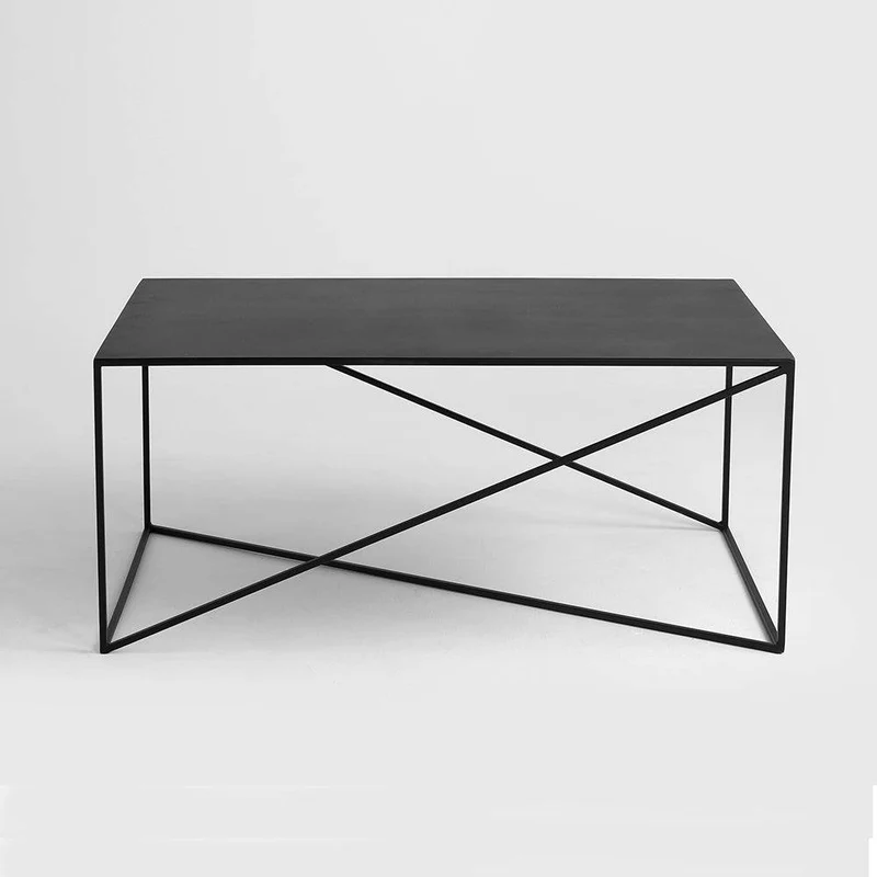 Tavolino MEMO METAL 100x60 Nero