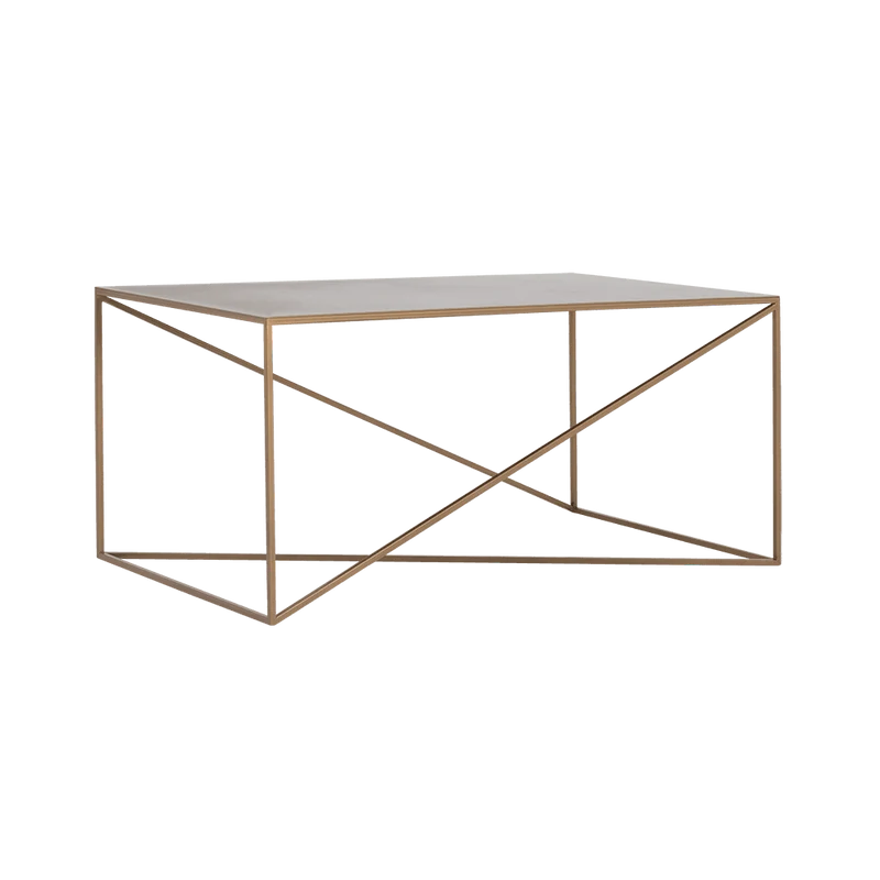 Tavolino MEMO METAL 100x60 Oro