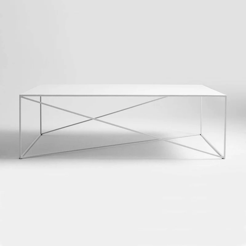 Tavolino MEMO METAL 140 Bianco