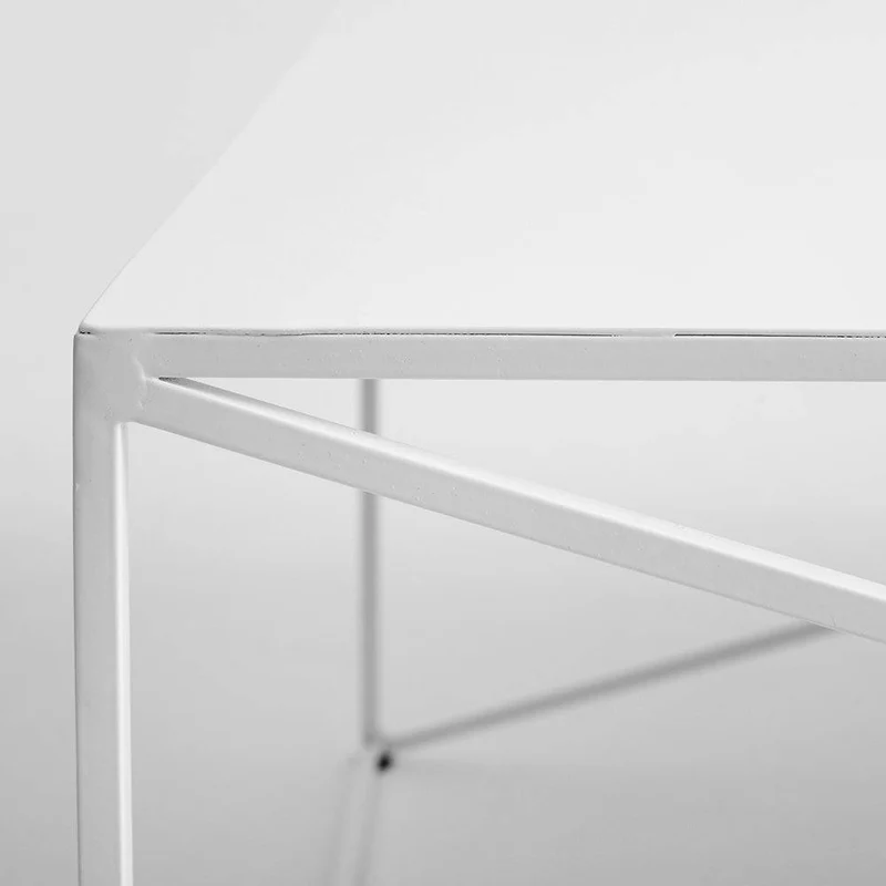 Tavolino MEMO METAL 140 Bianco