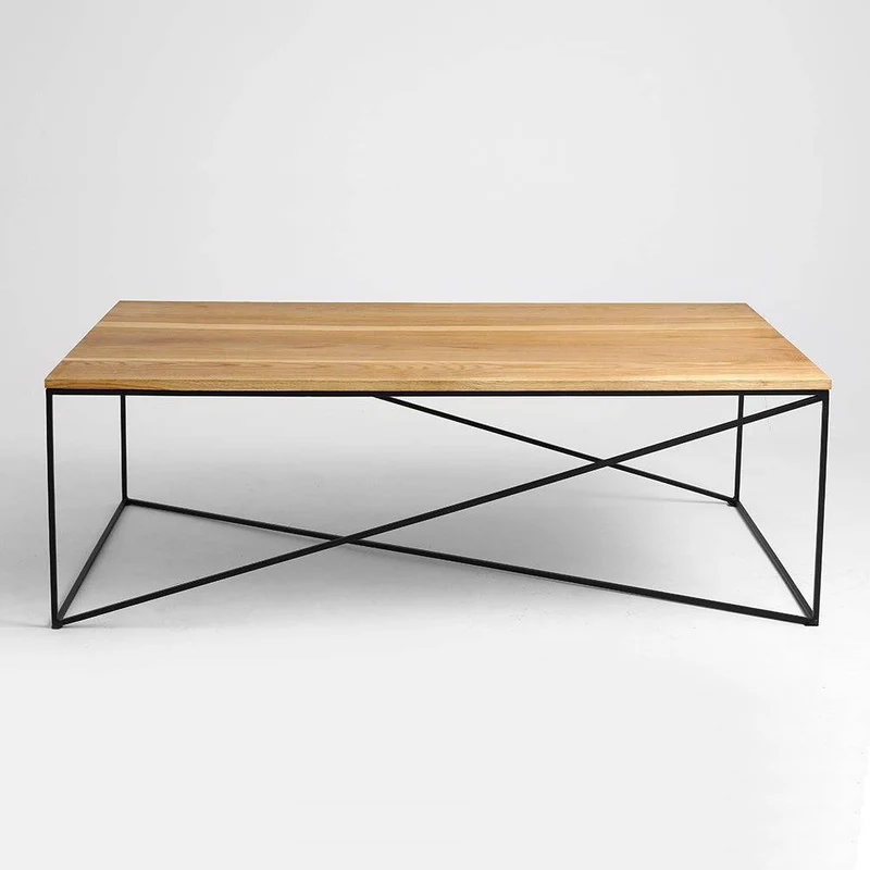 Tavolino MEMO legno massello 140, nero
