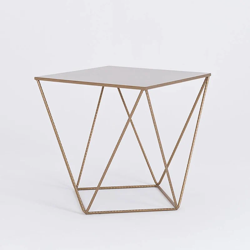 Tavolino DARYL METAL 55, oro