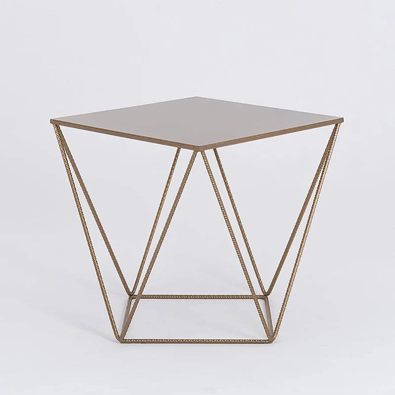 Tavolino DARYL METAL 55, oro