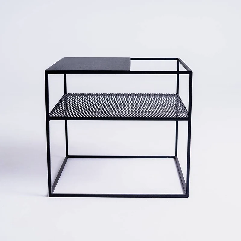 Tavolino da Caffè MATRIX Metallo 50, Nero