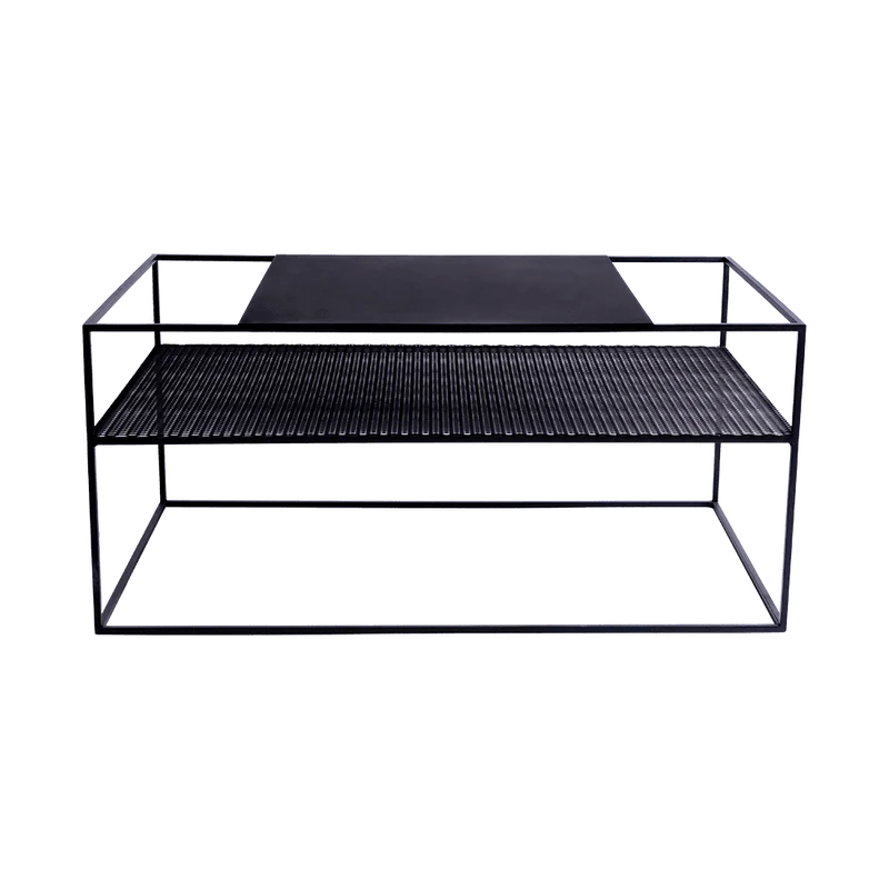 Tavolino MATRIX METAL 100x60 - nero