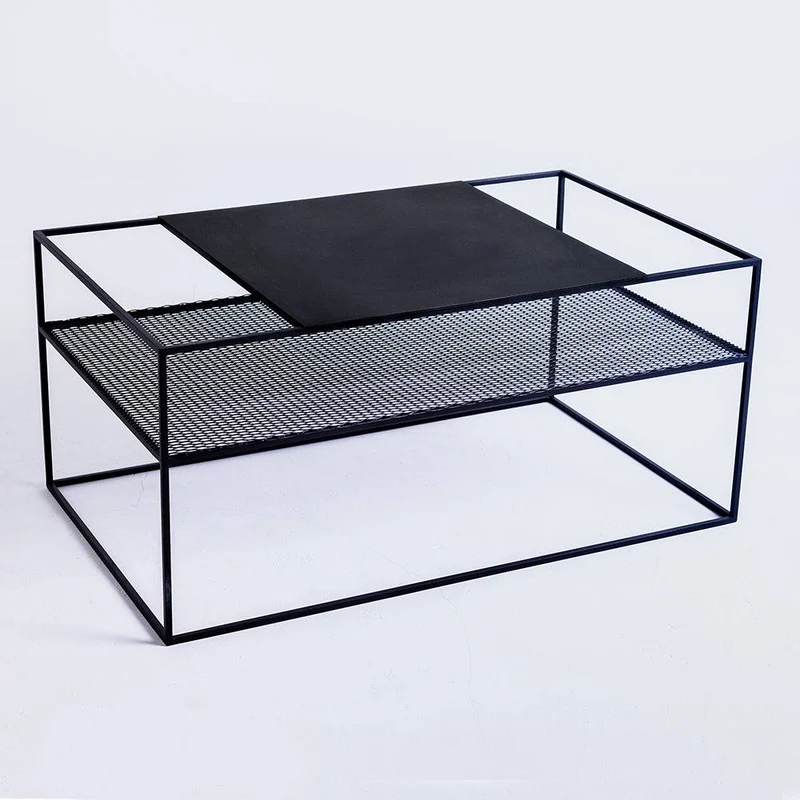 Tavolino MATRIX METAL 100x60 - nero
