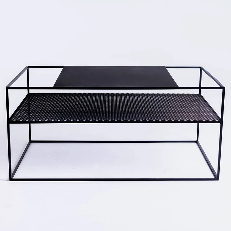 Tavolino MATRIX METAL 100x60 - nero