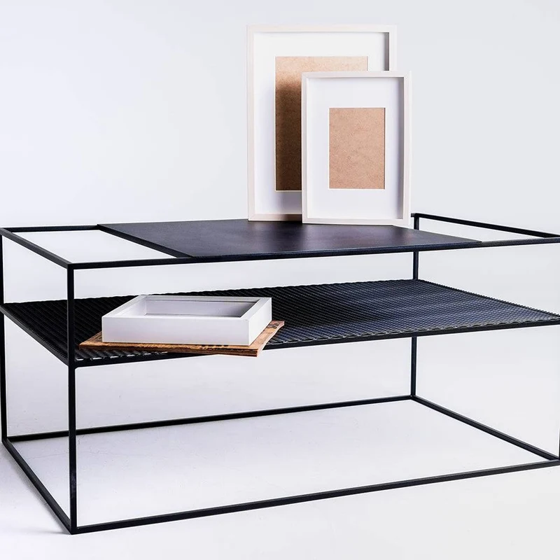 Tavolino MATRIX METAL 100x60 - nero