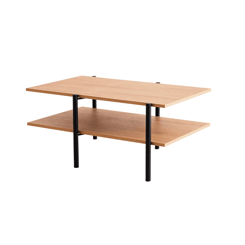 Tavolino RAVE BASIC 100x60 - quercia, nero