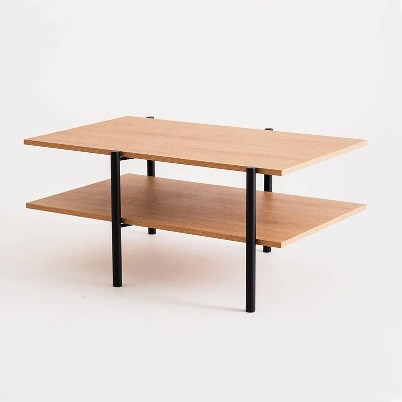 Tavolino RAVE BASIC 100x60 - quercia, nero