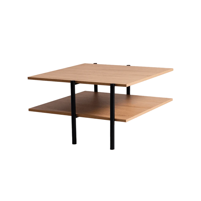 Tavolino RAVE BASIC 80 - quercia, nero