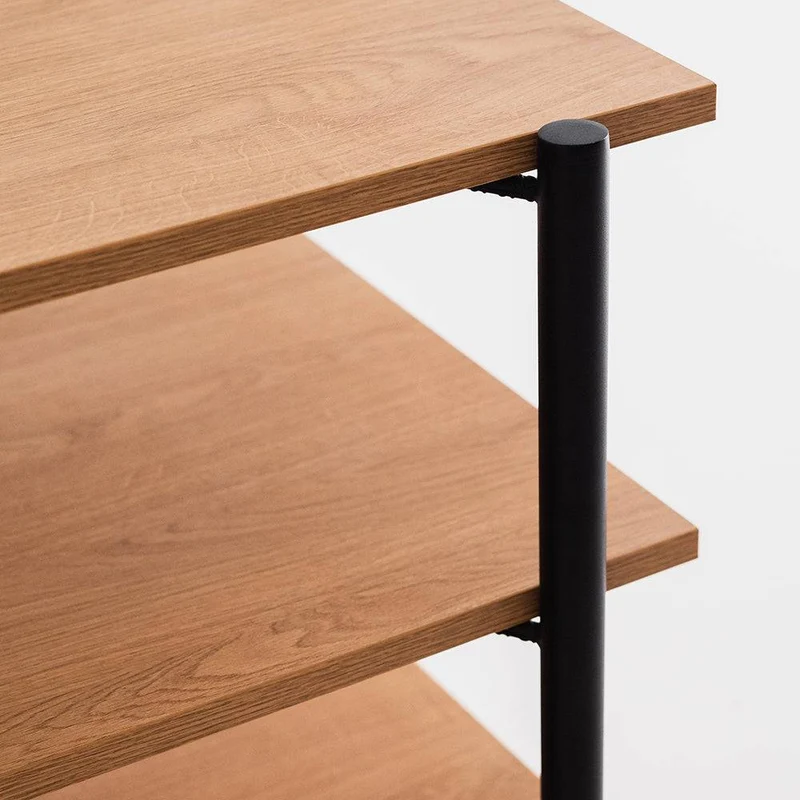 Scaffale RAVE BASIC 110 - rovere e nero