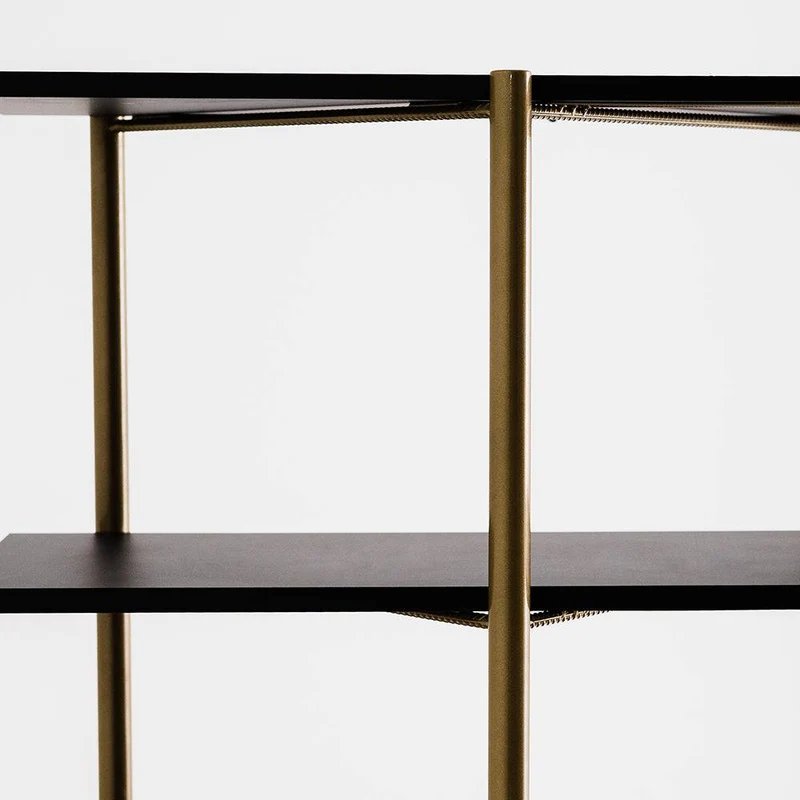 Scaffale RAVE BASIC 110 - nero e oro