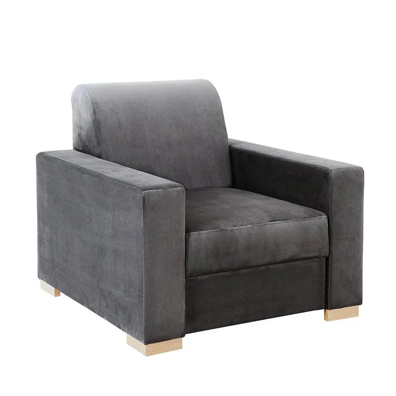 Poltrona STABLE Grigio Lilla