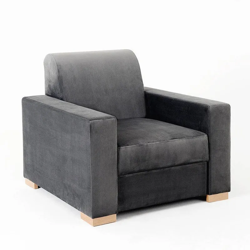 Poltrona STABLE Grigio Lilla