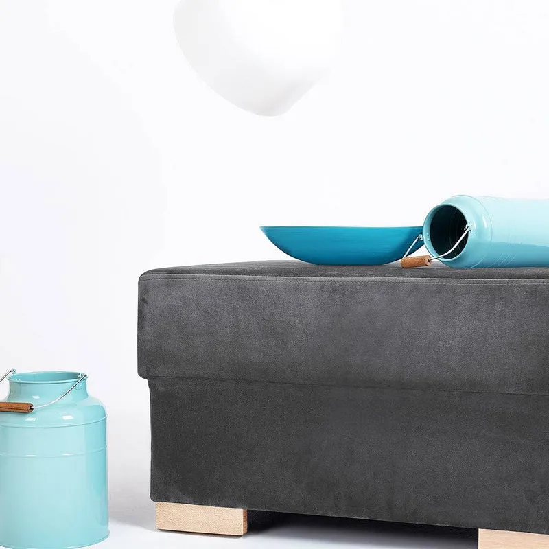 Pouf STABLE - Grigio Lilla