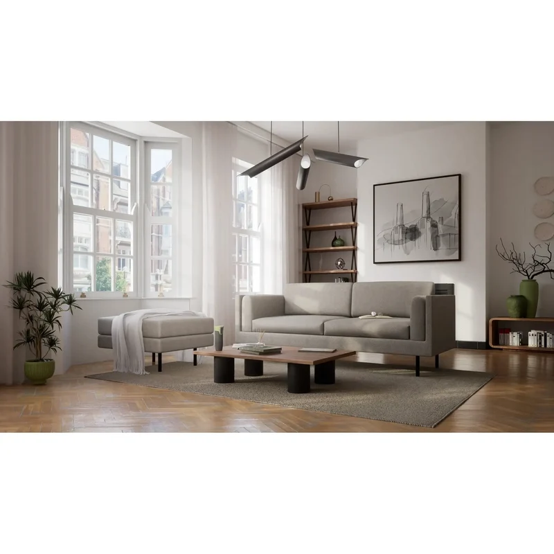 Pouf CHELSEA - Taupe