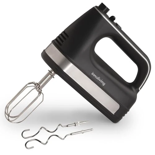 Frullatore Elettrico 5 Velocità 200W Bianco
