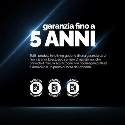 Frullatore Elettrico 5 Velocità 200W Bianco