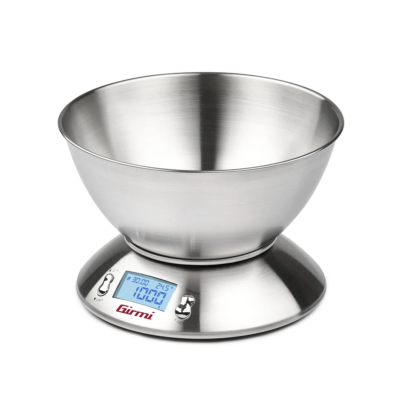 Bilancia da Cucina Digitale Acciaio Ciotola 5kg