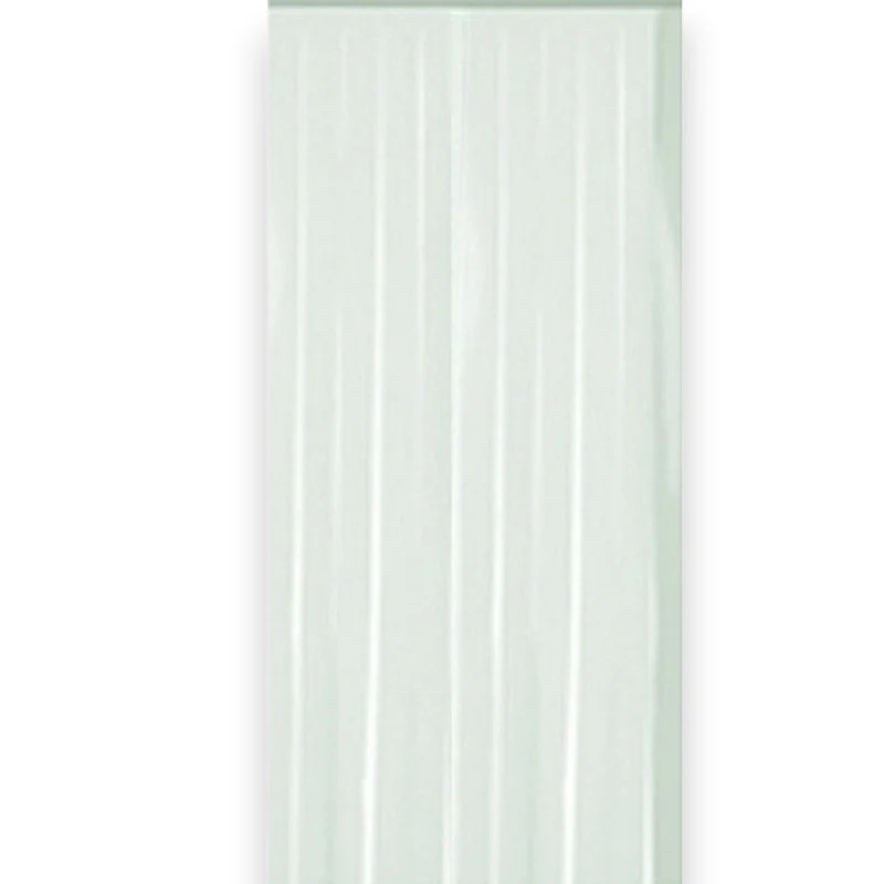 Tenda in plastica a strisce trasparenti anti mosche dimensioni 120x230 cm con supporto ideale per porte e finestre
