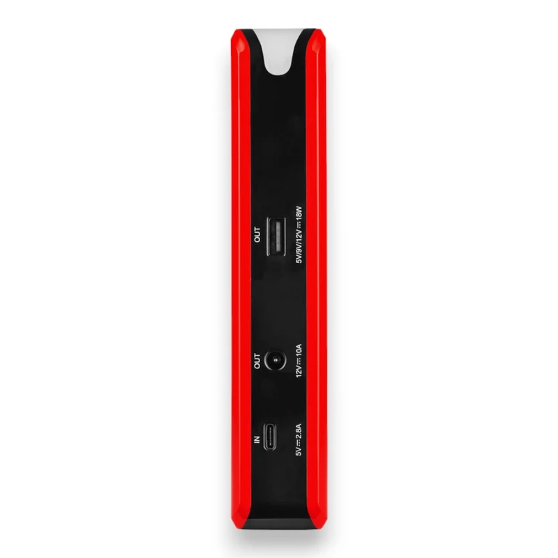 Avviatore di emergenza per auto power bank drive 9000 mAh con torcia e attacchi USB