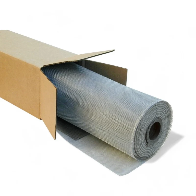 Zanzariera rotolo in alluminio extra per finestre maglia 18/16