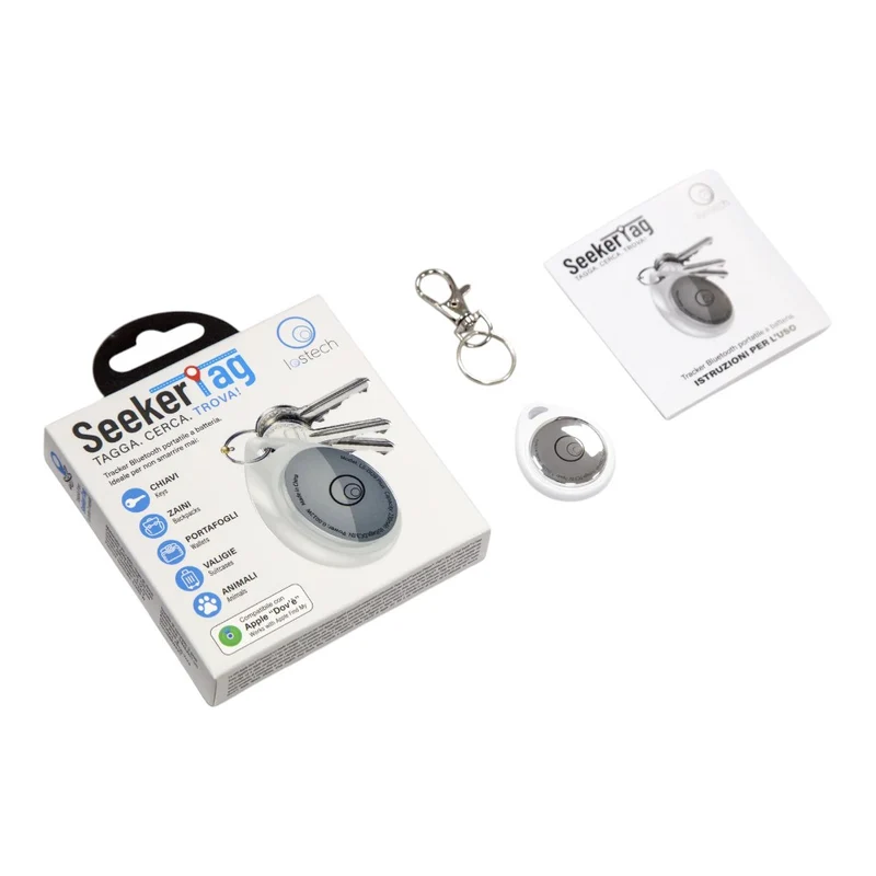 Rilevatore seekertag tracker bluetooth portatile a batteria per smarrimento oggetti