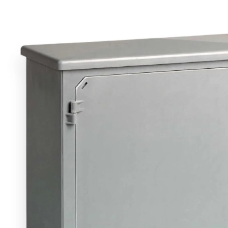 Armadio in resina con serratura chiusura IP44 per contatori fino a 20KW dimensioni 57x23,5x60 cm montaggio a parete o terra
