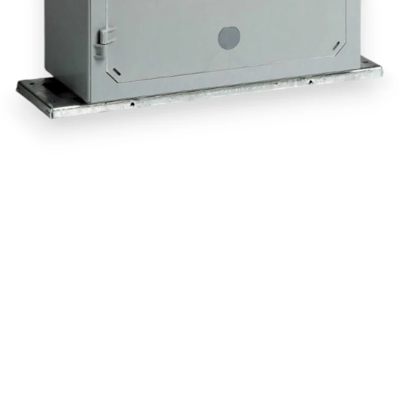 Armadio in resina con serratura chiusura IP44 per contatori fino a 20KW dimensioni 57x23,5x60 cm montaggio a parete o terra