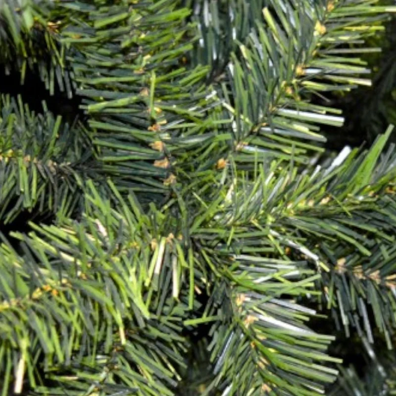 Albero di natale campiglio artificiale verde con apertura ad ombrello e base in resina Gardena