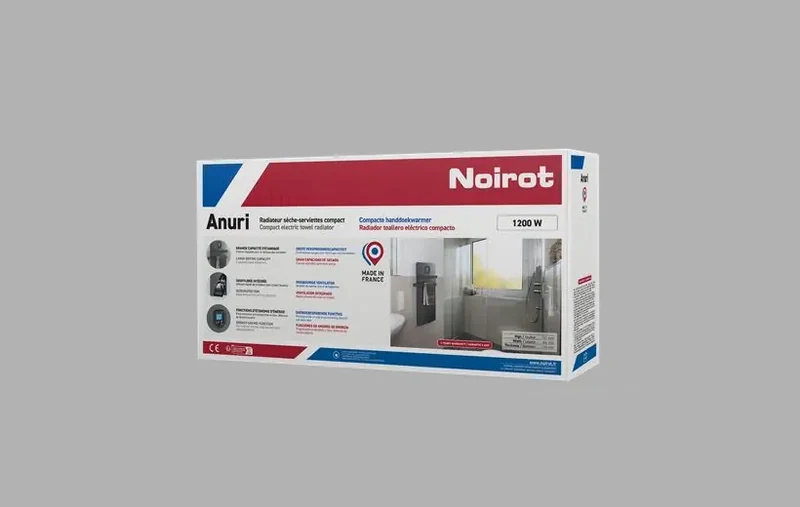 Noirot Anuri Export radiatore scaldasalviette elettrico bagno Antracite E221124