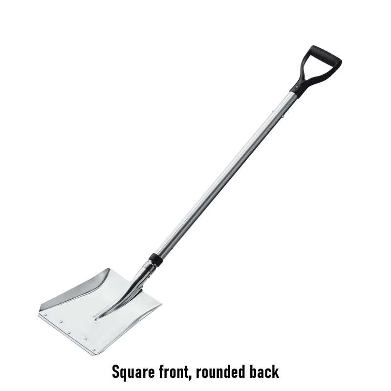 Telescoping Aluminum Shovel with Stainless Steel Edge Made in Japan