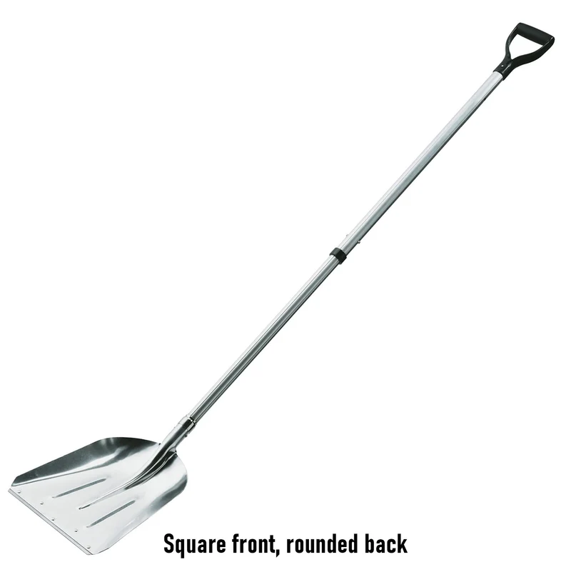 Telescoping Aluminum Shovel with Stainless Steel Edge Made in Japan