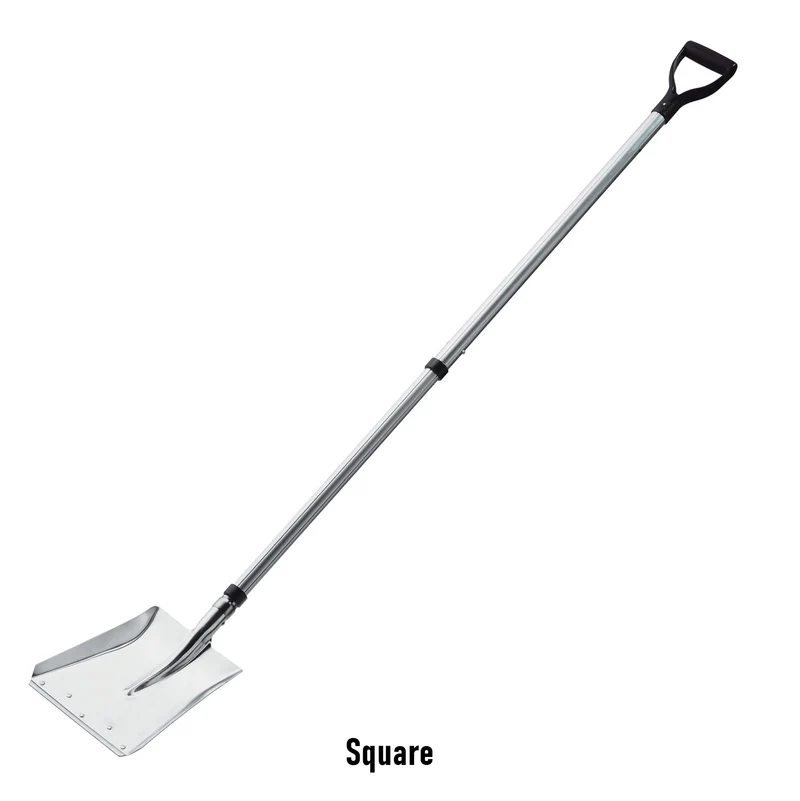 Telescoping Aluminum Shovel with Stainless Steel Edge Made in Japan